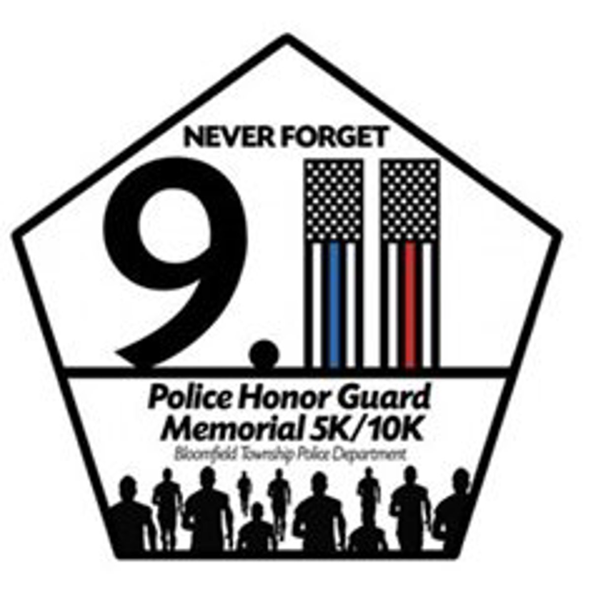 9/11 memorial graphic. 