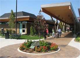 Library Front Entrance