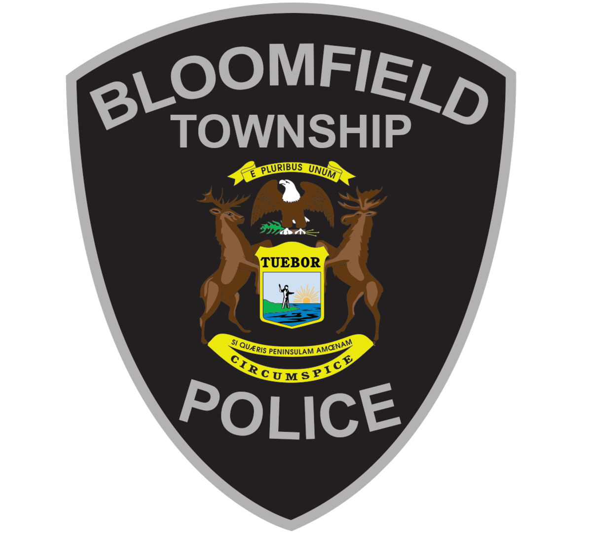 Bloomfield Township Police logo. 