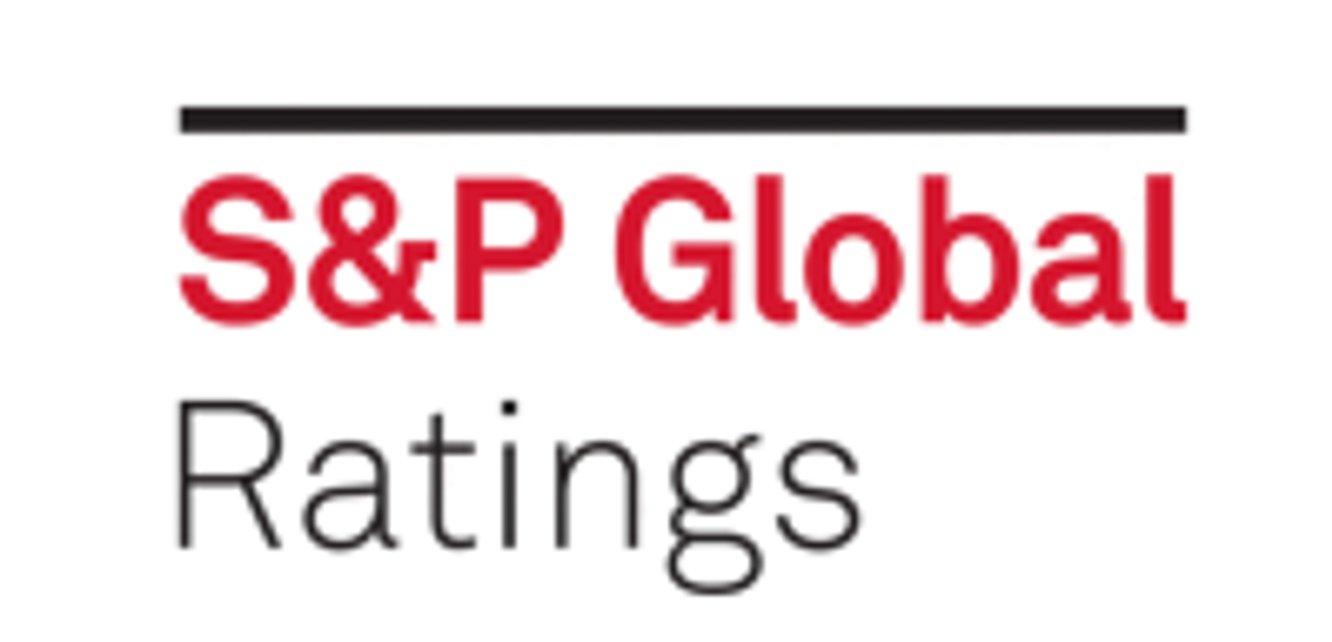 S and P global ratings logo. 