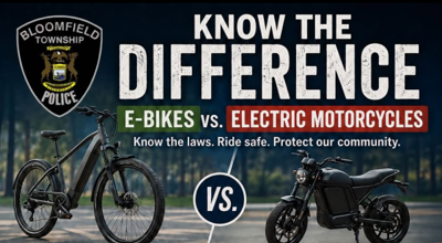 Bloomfield Township Board of Trustees Establishes Six Month Moratorium Regarding E-Bikes